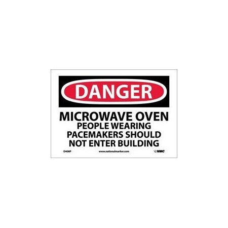 Nmc DANGER, MICROWAVE OVEN PEOPLE, D408P D408P